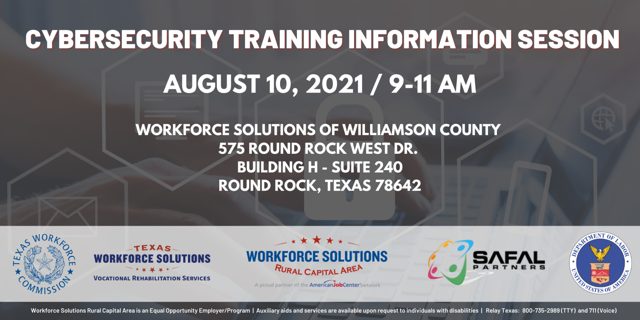 Cybersecurity Training Information Session