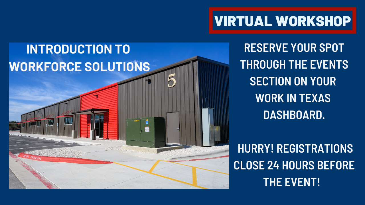Introduction to Workforce Solutions Rural Capital Area