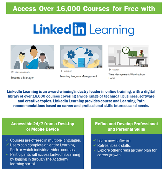 linkedin learning free
