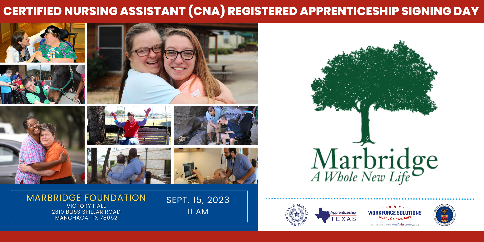 WSRCA Marbridge CNA Registered Apprenticeship Ceremony