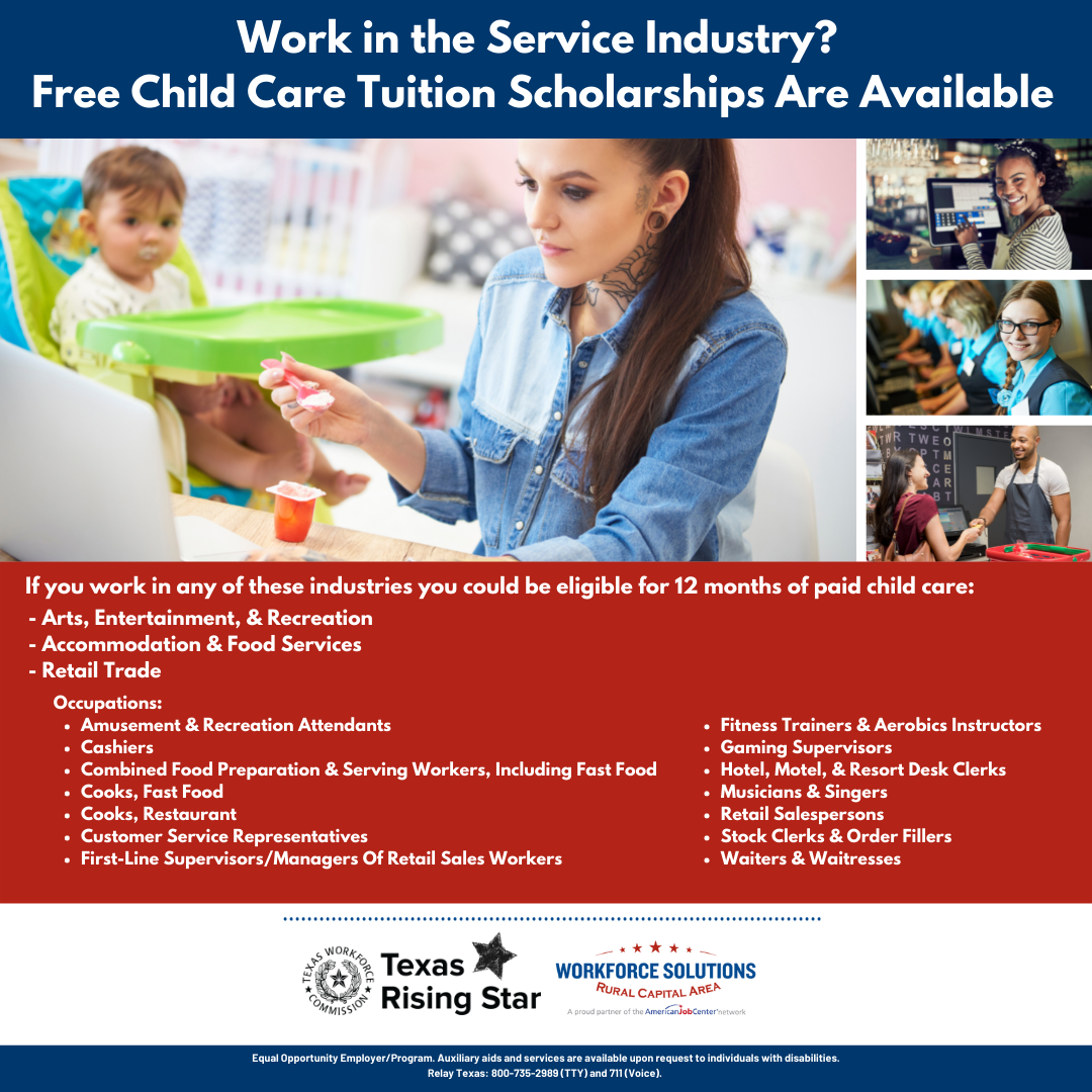 Service Industry Recovery Child Care