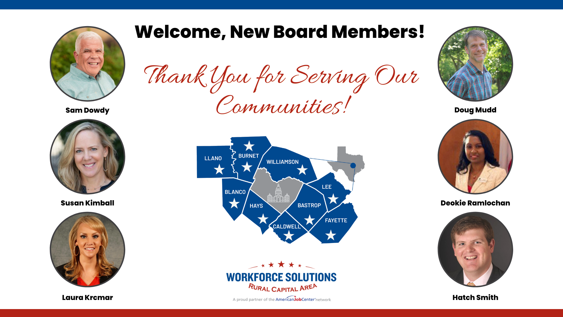 WSRCA Welcomes New Board Members