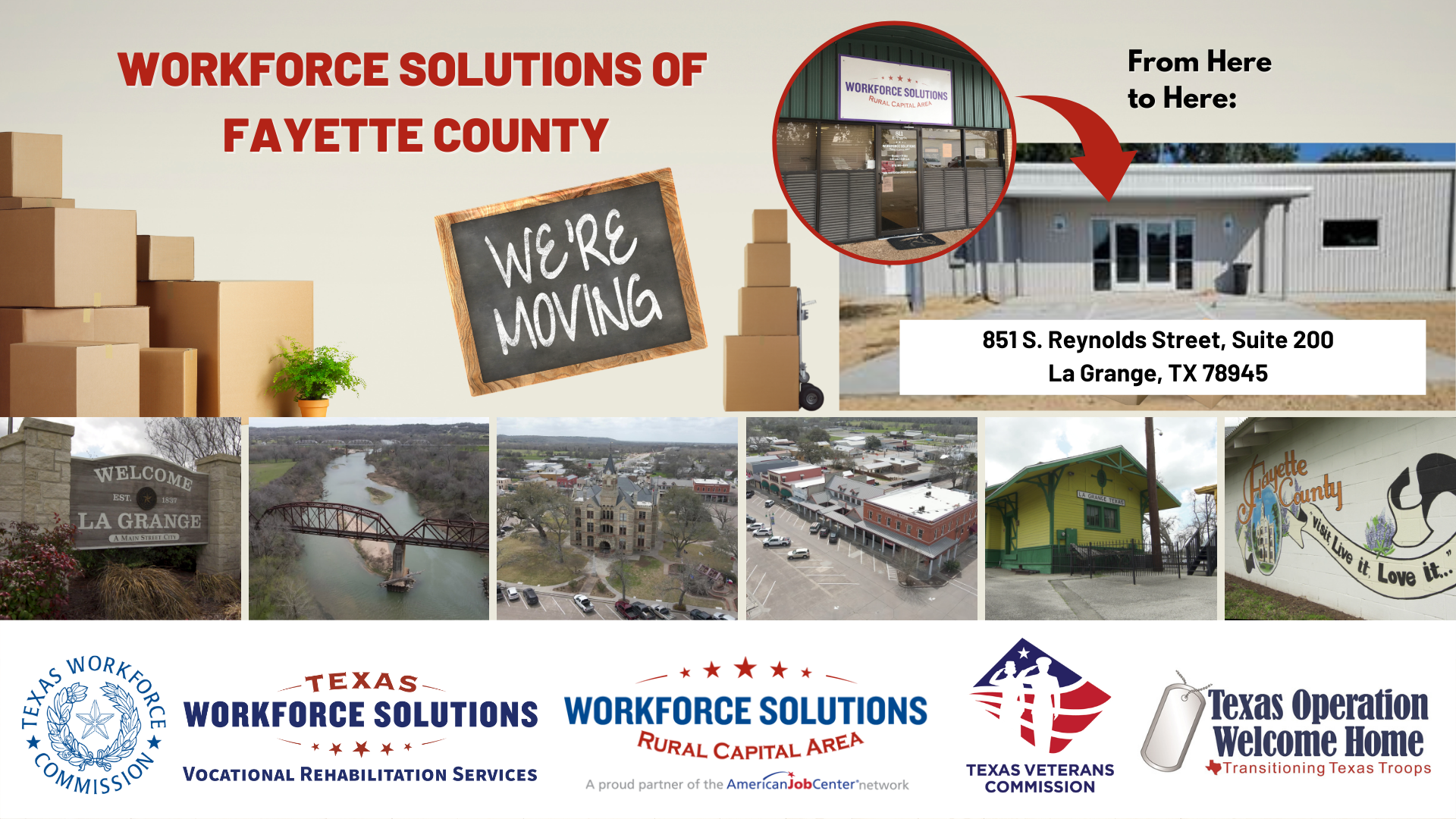 Workforce Solutions of Fayette County Relocation