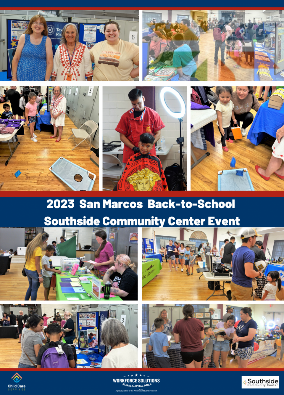 San Marcos Southside Community  Center Back-to-School Event