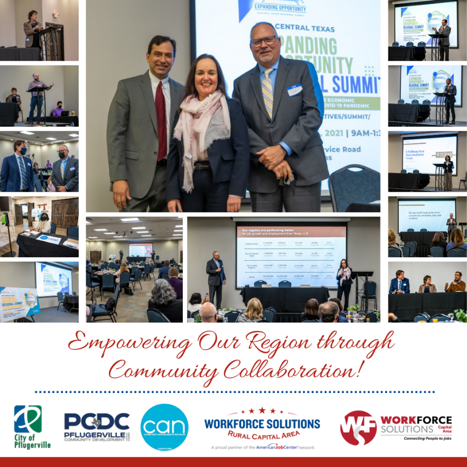 WSRCA Joins With Partners to Lead Workforce Development Discussion at CAN's 2021 Central Texas Expanding Opportunity Summit