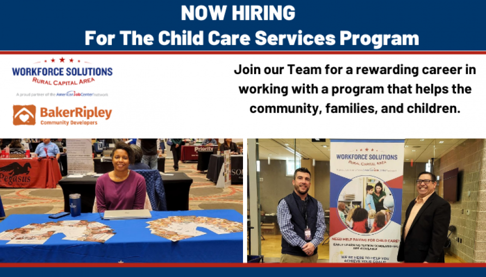 Make a Difference in The Lives of Children and Families: Child Care Services Is Hiring