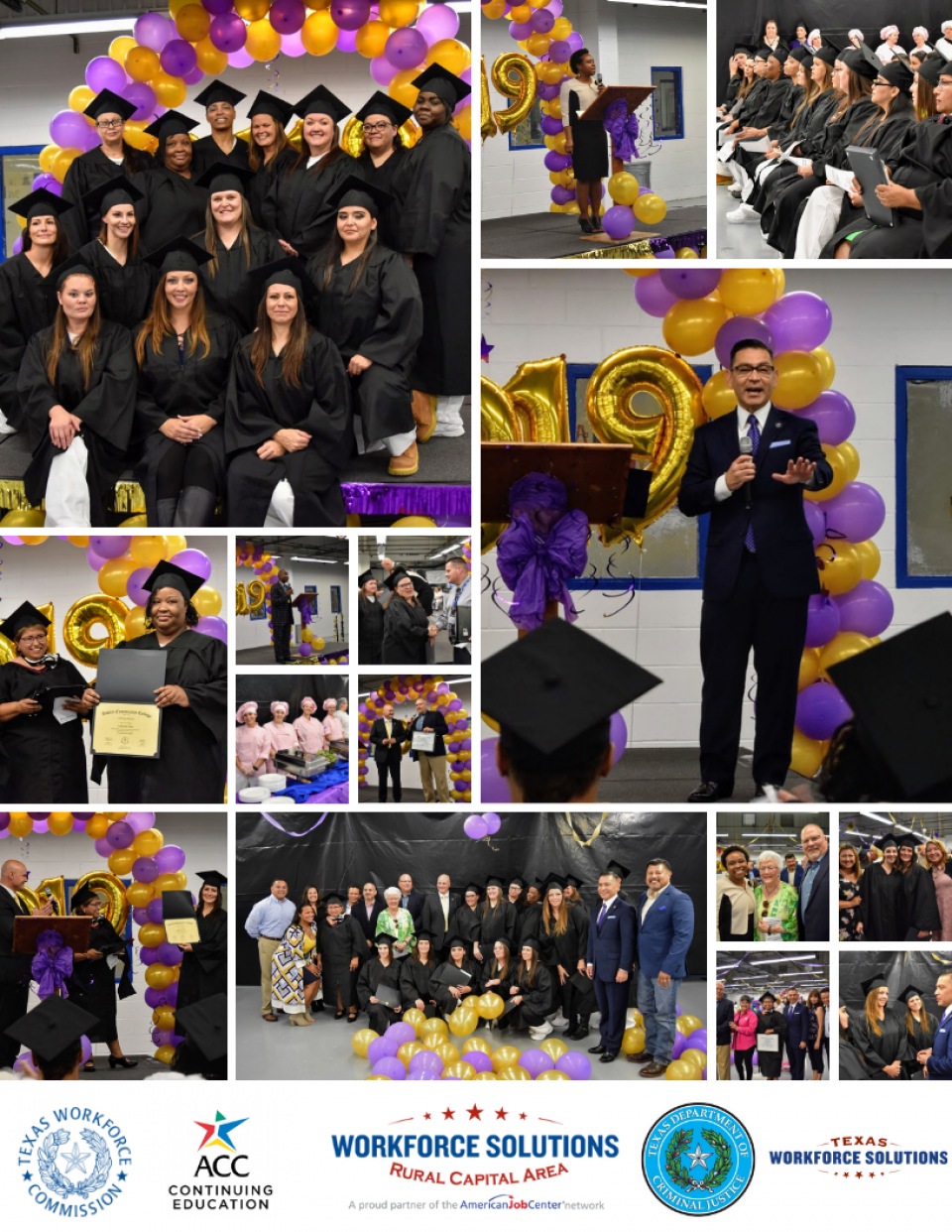 Ceremony Held for Women Inmates in Lockhart Graduating from Certified Production Technician Training Cohort Funded by WSRCA