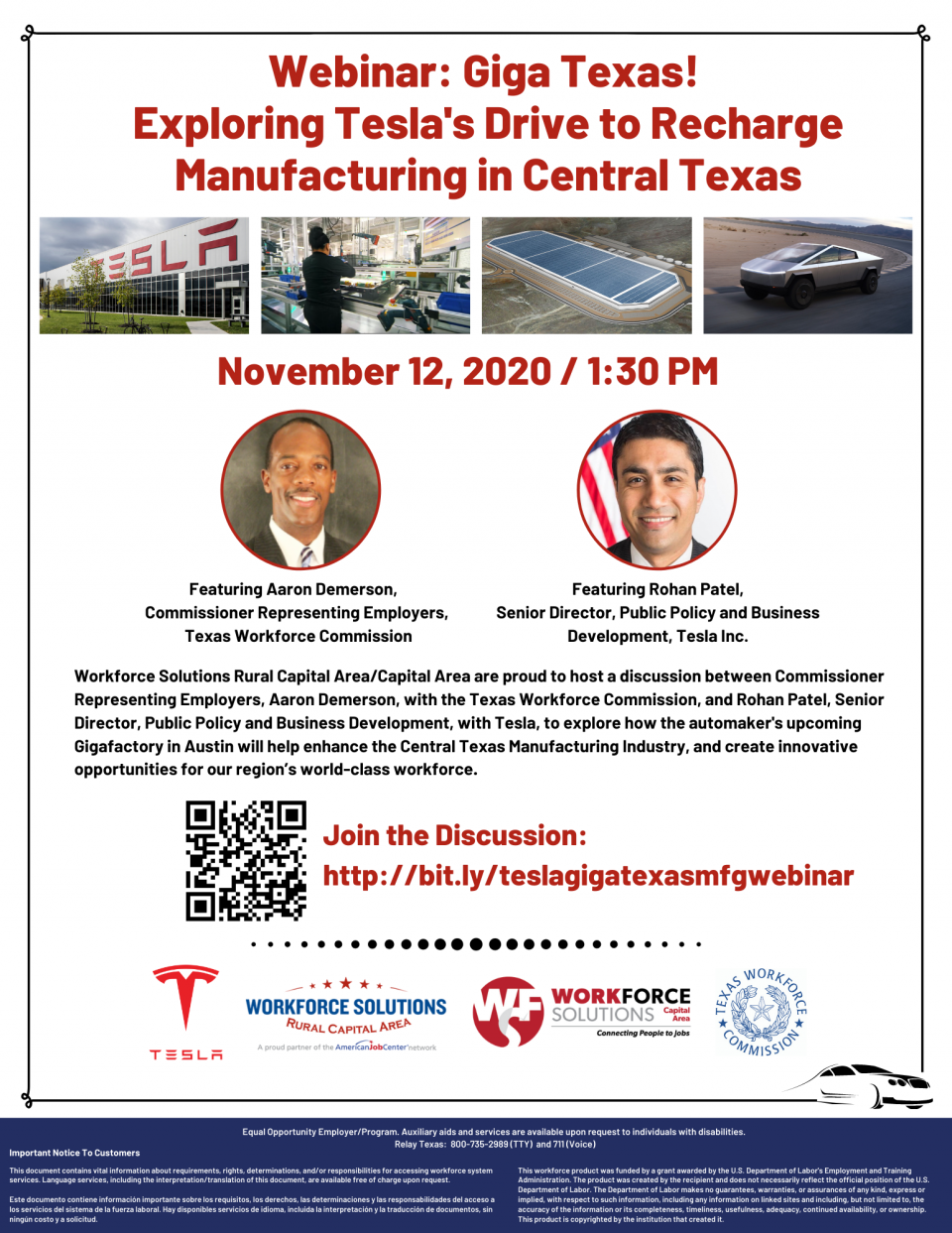 Don't Miss Thursday's Webinar: Giga Texas! Exploring Tesla's Drive to Recharge Manufacturing in Central Texas