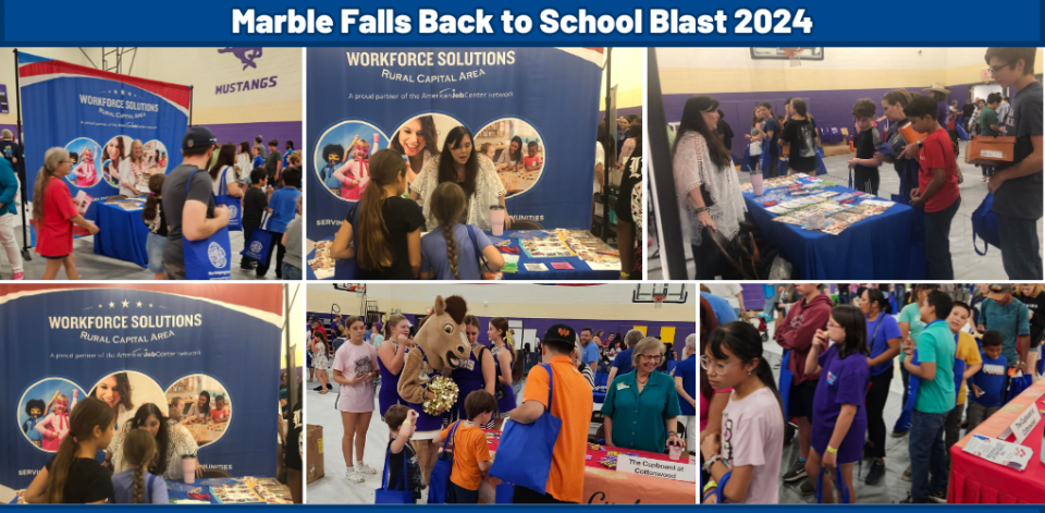 Marble Falls Back to School Blast