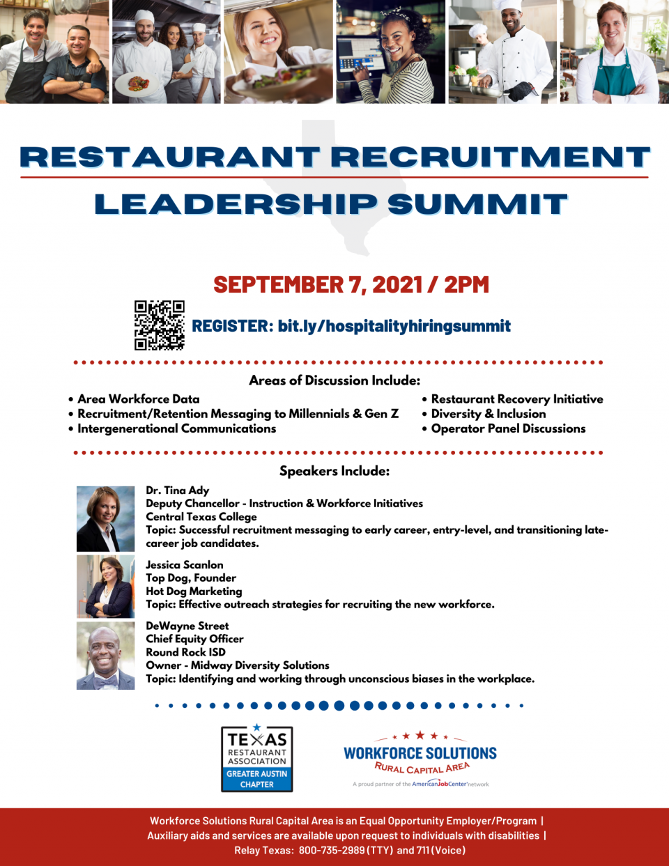 Explore Recruiting & Retention Strategies: Take Part in the Restaurant Recruitment Leadership Summit on Sept. 7