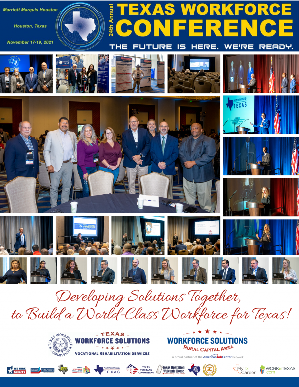 WSRCA Teams Joins With TWC, Fellow Boards at 24th Annual Texas Workforce Conference to Enhance Opportunities for Texans