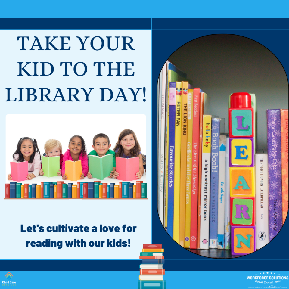 Take Your Kid to Library Day