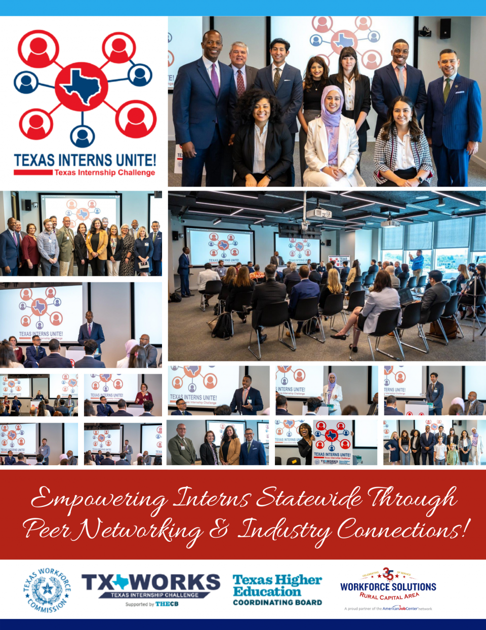 WSRCA Joins with TWC for Kickoff of 'Texas Interns Unite!' Initiative to Build Internship Connections