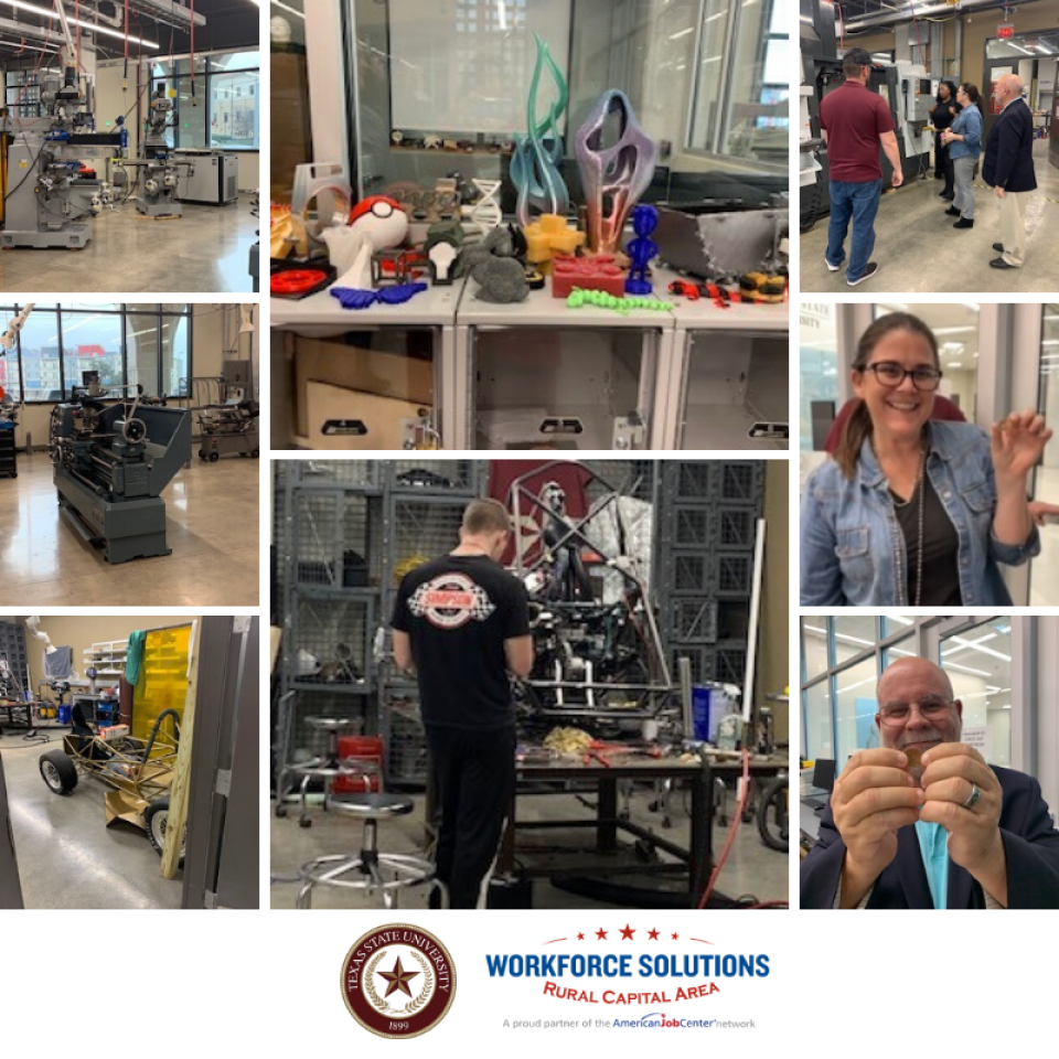 WSRCA Team Tours Texas State University's School of Engineering Makerspace